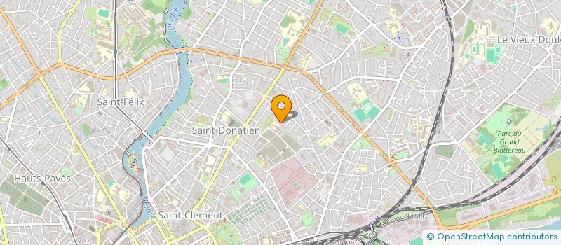 localisation de l'entreprise COMPAGNIE DE L'OMBELLE à NANTES