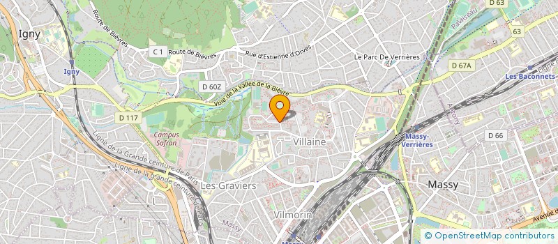 localisation de l'entreprise COMPAGNIE DE L'ONDULASSON à MASSY