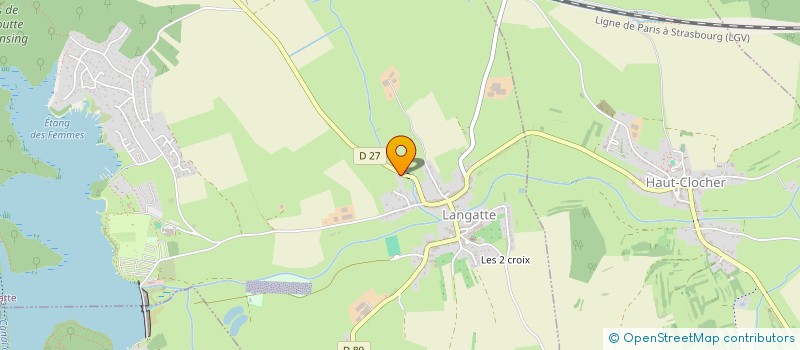 localisation de l'entreprise COMPAGNIE DE L OURDI  LANGATTE