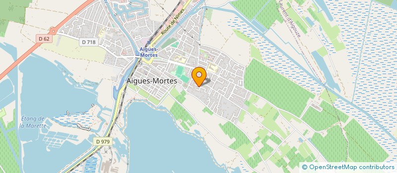 localisation de l'entreprise COMPAGNIE DE L'UNIQUE ET SON DOUBLE  AIGUES-MORTES