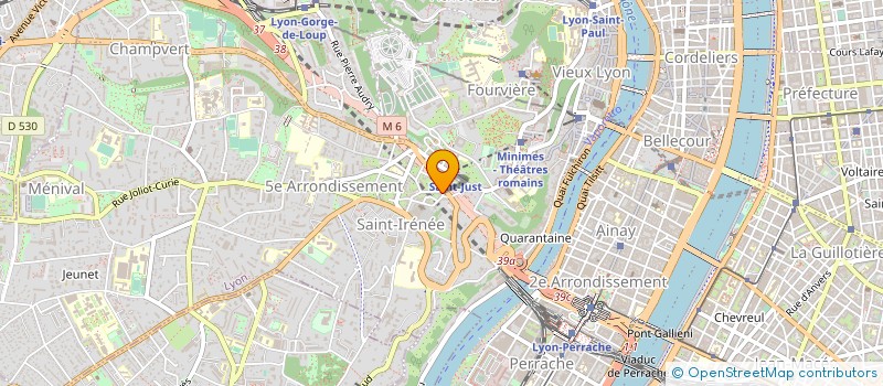 localisation de l'entreprise COMPAGNIE DE LA BOULANGERIE à LYON
