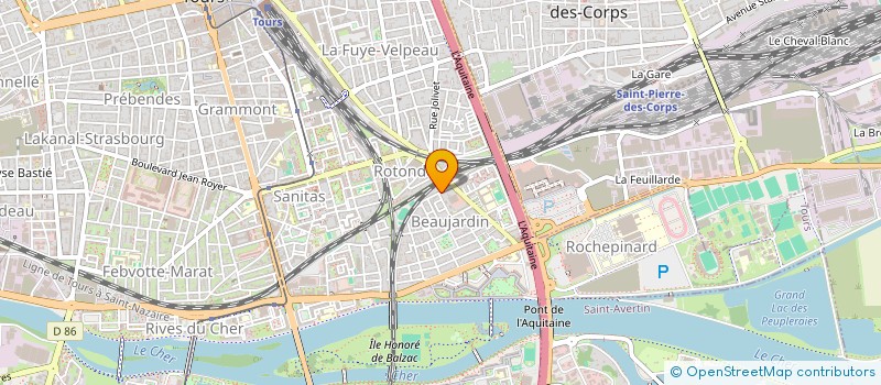 localisation de l'entreprise COMPAGNIE DE LA CONQUE  TOURS