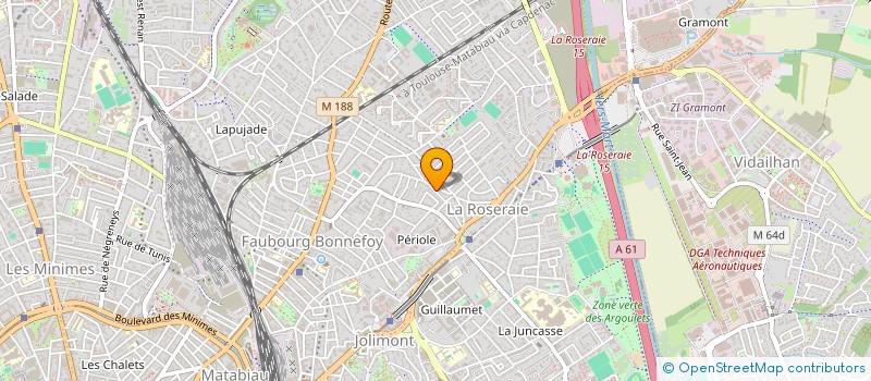 localisation de l'entreprise COMPAGNIE DE LA DAME à TOULOUSE