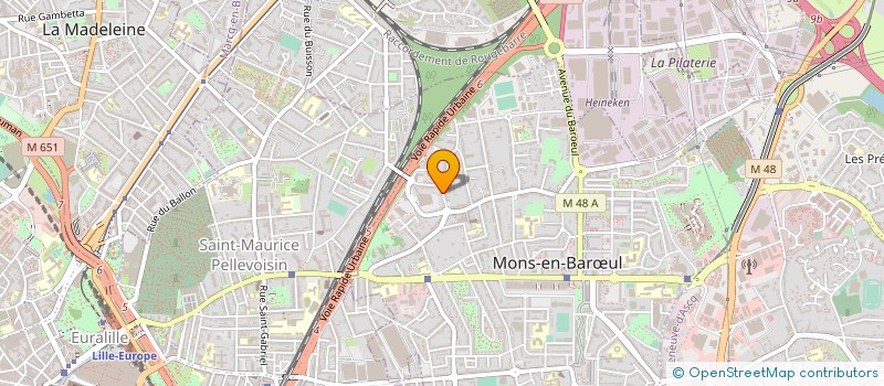 localisation de l'entreprise COMPAGNIE DE LA FOLLE AVOINE  MONS-EN-BARUL