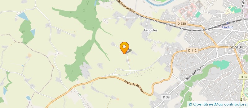 localisation de l'entreprise COMPAGNIE DE LA JOYEUSE LUCIE HOLLE  VIVIERS-LES-LAVAUR