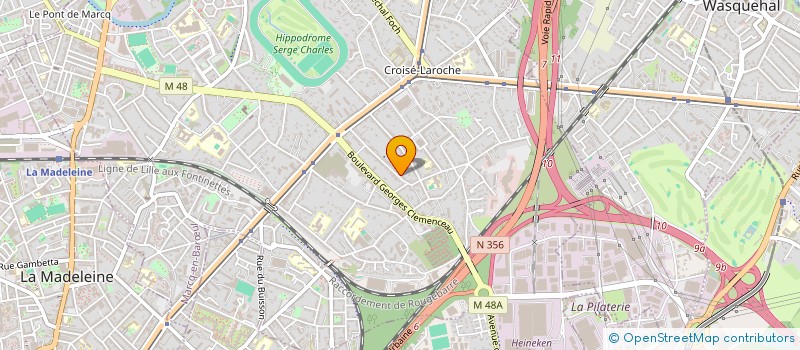 localisation de l'entreprise COMPAGNIE DE LA MARQUE à MARCQ-EN-BARŒUL