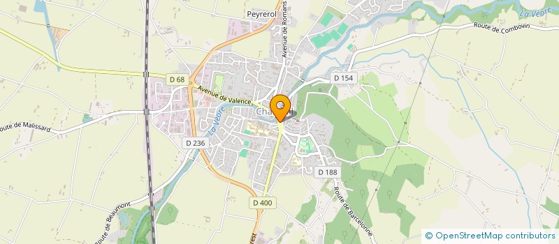 localisation de l'entreprise COMPAGNIE DE LA PANTHERE NOIRE à CHABEUIL