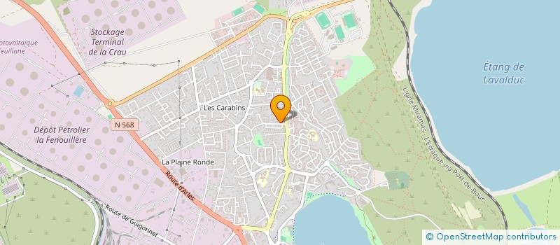 localisation de l'entreprise COMPAGNIE DE LA RASCASSE  FOS-SUR-MER