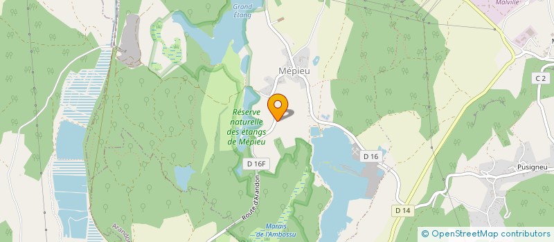 localisation de l'entreprise COMPAGNIE DE LA RUELLE  CREYS-MEPIEU