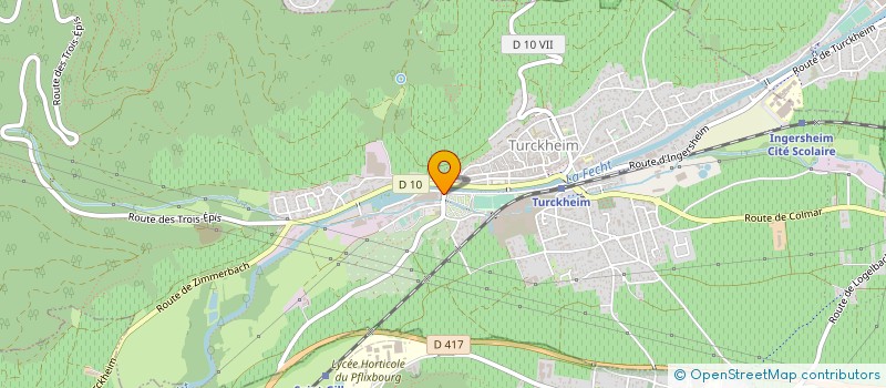 localisation de l'entreprise COMPAGNIE DE LA SAVEUR ET DE L'IMAGE à TURCKHEIM