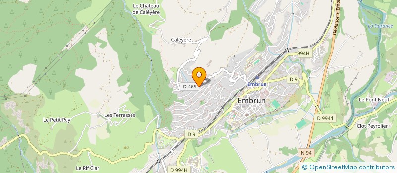 localisation de l'entreprise COMPAGNIE DE LA TOUR BRUNE  EMBRUN