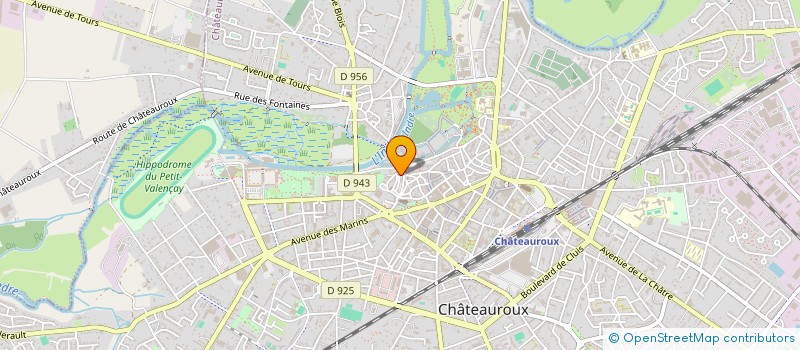 localisation de l'entreprise COMPAGNIE DE LA VIEILLE PRISON à CHATEAUROUX