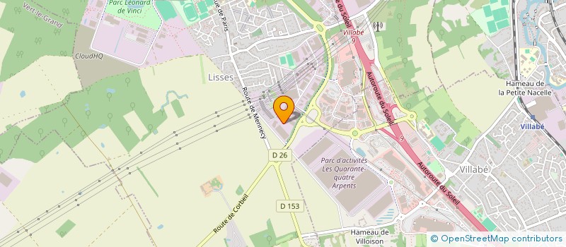 localisation de l'entreprise COMPAGNIE DE LOGISTIQUE à SAINT-FARGEAU-PONTHIERRY