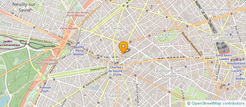 localisation de l'entreprise COMPAGNIE DE LUBECK FRANCE  PARIS