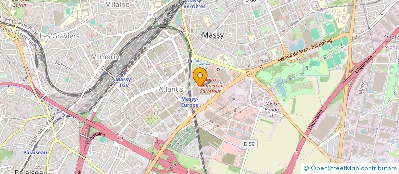 localisation de l'entreprise COMPAGNIE DE MASSY à MASSY