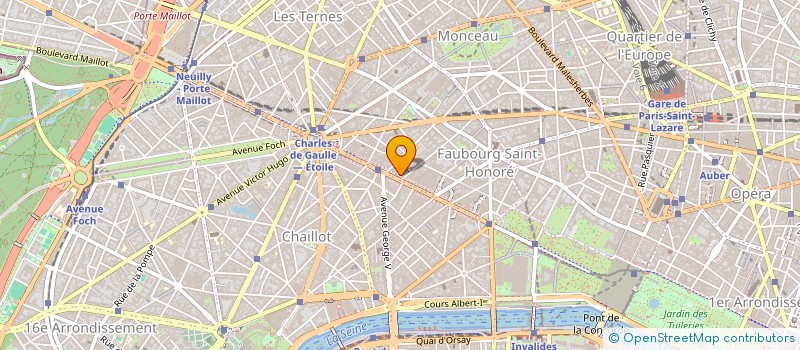 localisation de l'entreprise COMPAGNIE DE NEGOCE AGROALIMENTAIRE à PARIS