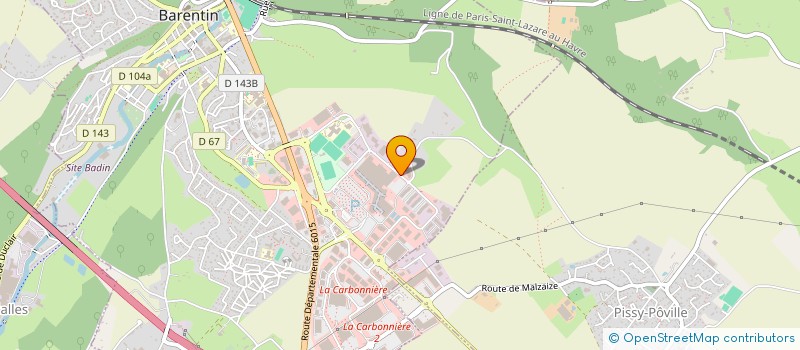 localisation de l'entreprise COMPAGNIE DE NEGOCE INTERNATIONAL D'AGRO ALIMENTAIRE ET DE CONSOMMABLES à BARENTIN