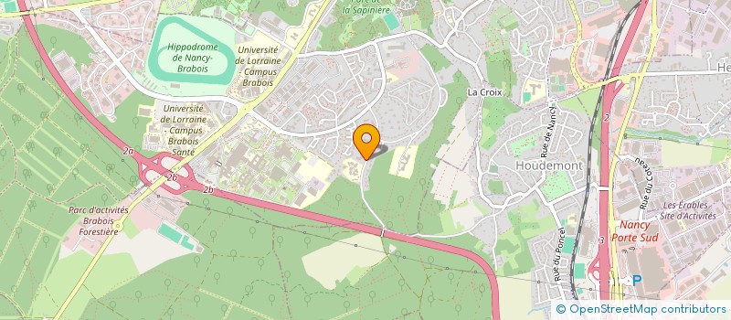 localisation de l'entreprise COMPAGNIE DE NETTOYAGE DE VEHICULES DE L'EST  VANDUVRE-LES-NANCY