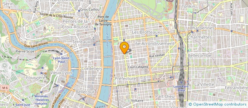 localisation de l'entreprise COMPAGNIE DE PARTICIPATION ET DE GESTION à LYON
