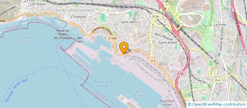 localisation de l'entreprise COMPAGNIE DE PECHE TECHNOLOGIQUE ET DE SURVEILLANCE SOUS MARINE à MARSEILLE
