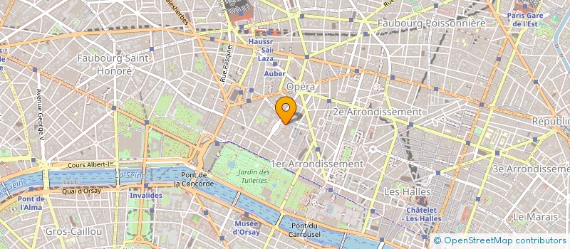 localisation de l'entreprise COMPAGNIE DE PHALSBOURG à PARIS