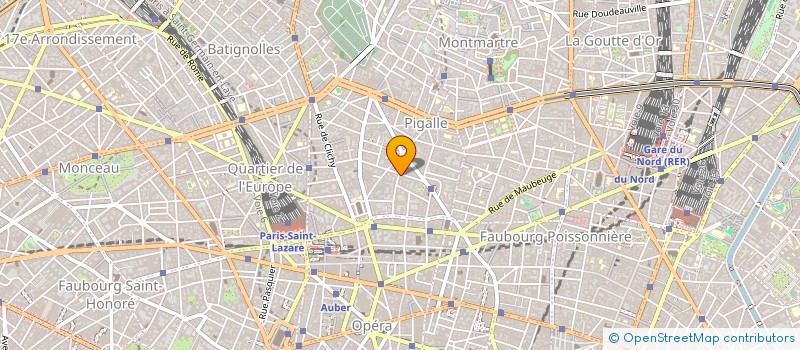 localisation de l'entreprise COMPAGNIE DE RESTAURATION ET DE DEVELOPPEMENT  PARIS