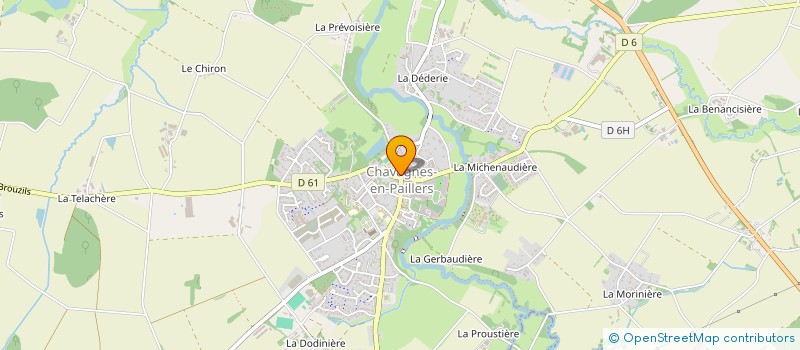 localisation de l'entreprise COMPAGNIE DE ST GREGOIRE à CHAVAGNES-EN-PAILLERS