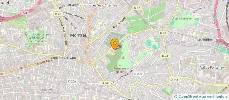 localisation de l'entreprise COMPAGNIE DE T.ACT (T.ACT) à MONTREUIL