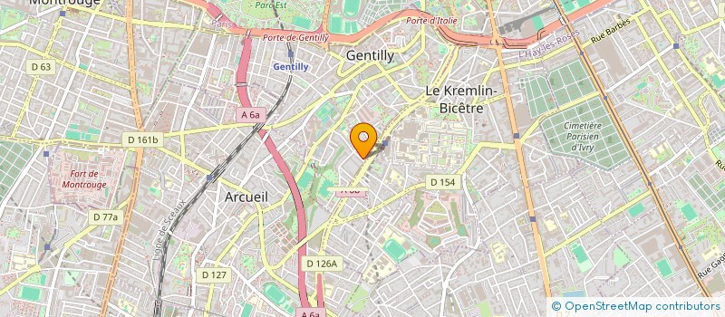 localisation de l'entreprise COMPAGNIE DE THEATRE ET AUDIOVISUEL KARBONE  PARIS