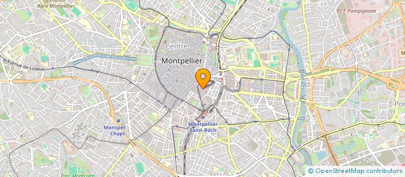 localisation de l'entreprise COMPAGNIE DE THEATRE LES DEMARQUES à MONTPELLIER