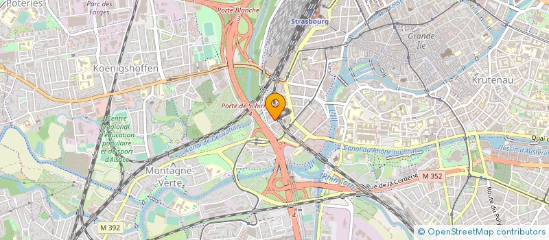 localisation de l'entreprise COMPAGNIE DE THEATRE LES FOIRADES à STRASBOURG