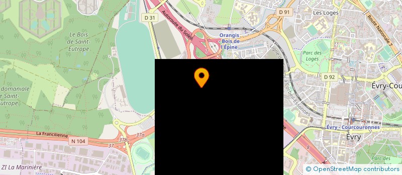 localisation de l'entreprise COMPAGNIE DE TRANSPORT PARISIENNE à RIS-ORANGIS
