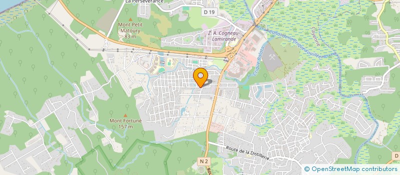 localisation de l'entreprise COMPAGNIE DE TRAVAUX AURIFERE à MATOURY