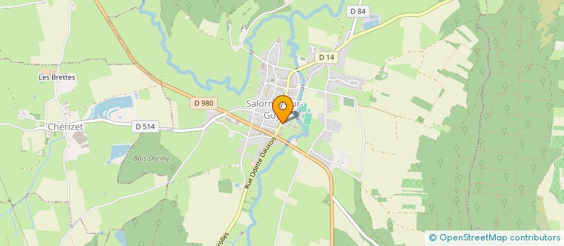 localisation de l'entreprise COMPAGNIE DELIRE THEATRE  CHISSEY-LES-MACON