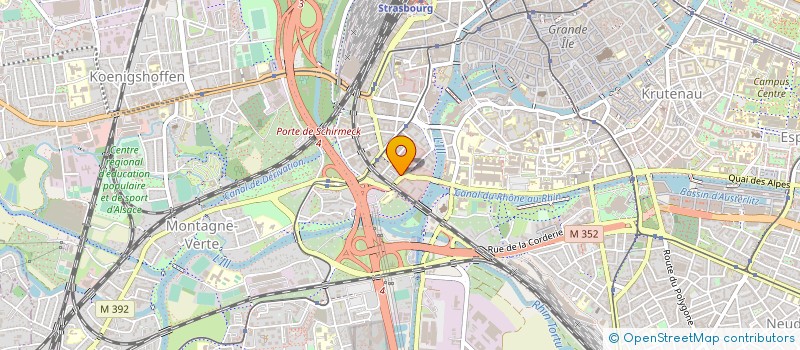 localisation de l'entreprise COMPAGNIE DELIT  STRASBOURG