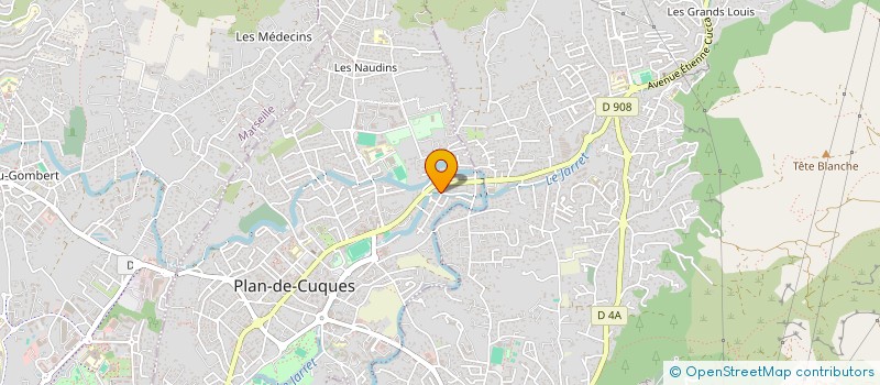 localisation de l'entreprise COMPAGNIE DES 3 MARS  PLAN-DE-CUQUES