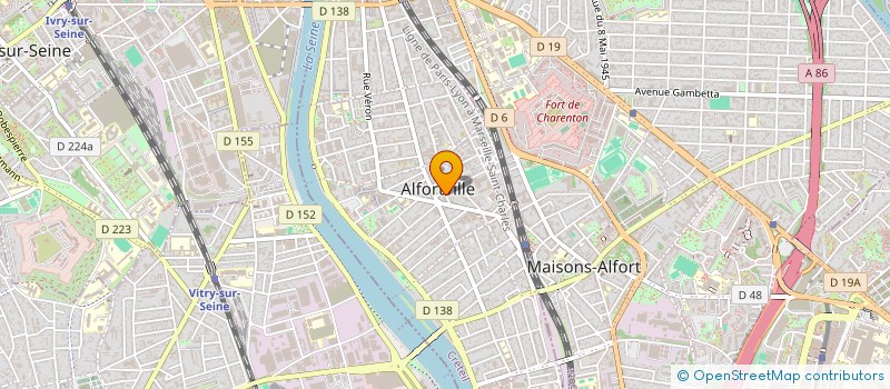 localisation de l'entreprise COMPAGNIE DES AILES à ALFORTVILLE