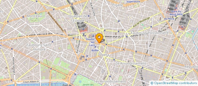 localisation de l'entreprise COMPAGNIE DES ALPES FINANCEMENT  PARIS