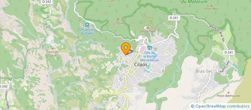 localisation de l'entreprise COMPAGNIE DES AMATEURS DES CUISINES DU MONDE à CILAOS