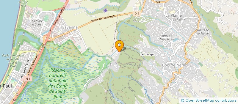 localisation de l'entreprise COMPAGNIE DES AMBIDEXTRES  SAINT-PAUL