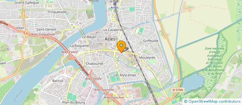 localisation de l'entreprise COMPAGNIE DES AMBROISIES  ARLES