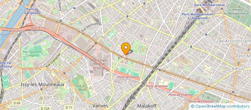 localisation de l'entreprise COMPAGNIE DES AMOQUEURS  PARIS