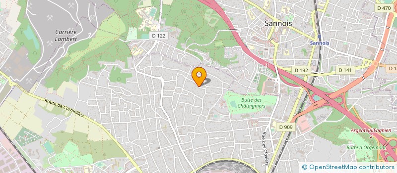 localisation de l'entreprise COMPAGNIE DES ANCRES  ARGENTEUIL