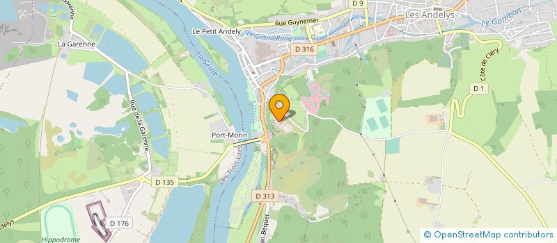 localisation de l'entreprise COMPAGNIE DES ARCHERS DE BERNIERES à LES TROIS LACS
