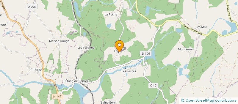 localisation de l'entreprise COMPAGNIE DES ARCHERS DE LA VALLEE TENEBREUSE à PEYRILHAC
