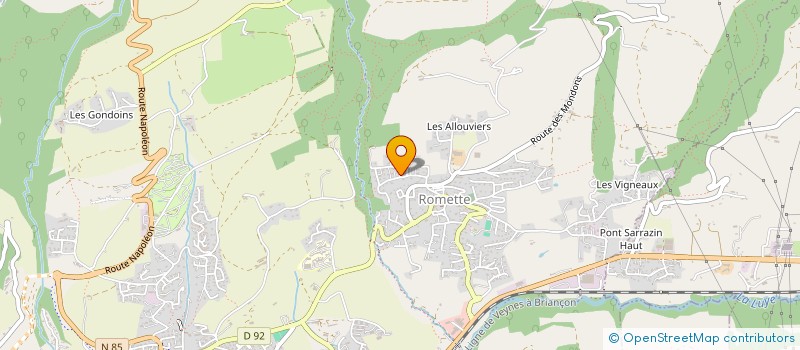 localisation de l'entreprise COMPAGNIE DES ARCHERS GAPENCAIS à GAP