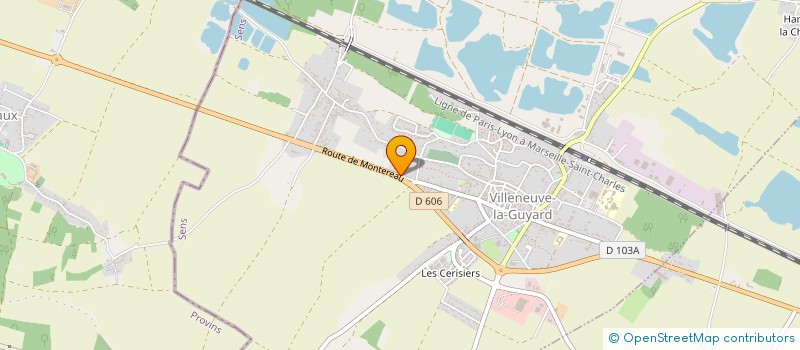 localisation de l'entreprise COMPAGNIE DES ARCHERS SENONS  SENS