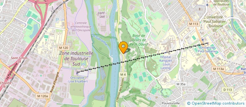localisation de l'entreprise COMPAGNIE DES ARCHERS TOULOUSAINS à TOULOUSE