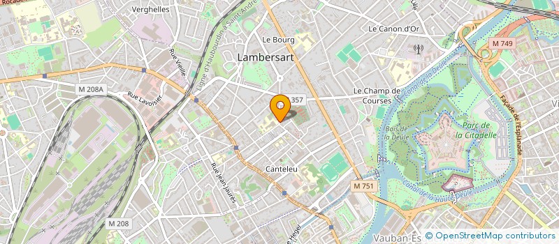 localisation de l'entreprise COMPAGNIE DES ARTISANS LOCAUX ET D'AILLEURS à LAMBERSART