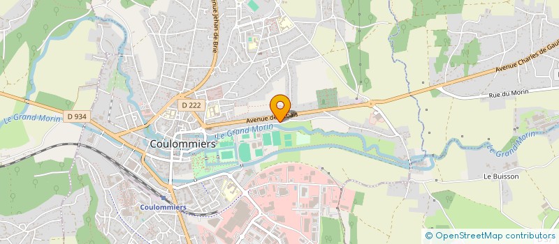 localisation de l'entreprise COMPAGNIE DES ARTISTES BRIE ET CHAMPAGNE à COULOMMIERS